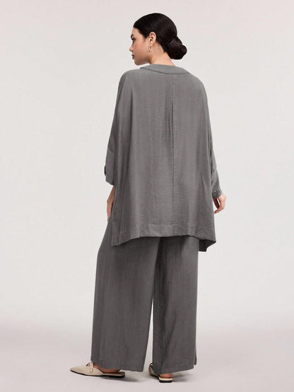 Ensemble – Haut Oversize & Pantalon