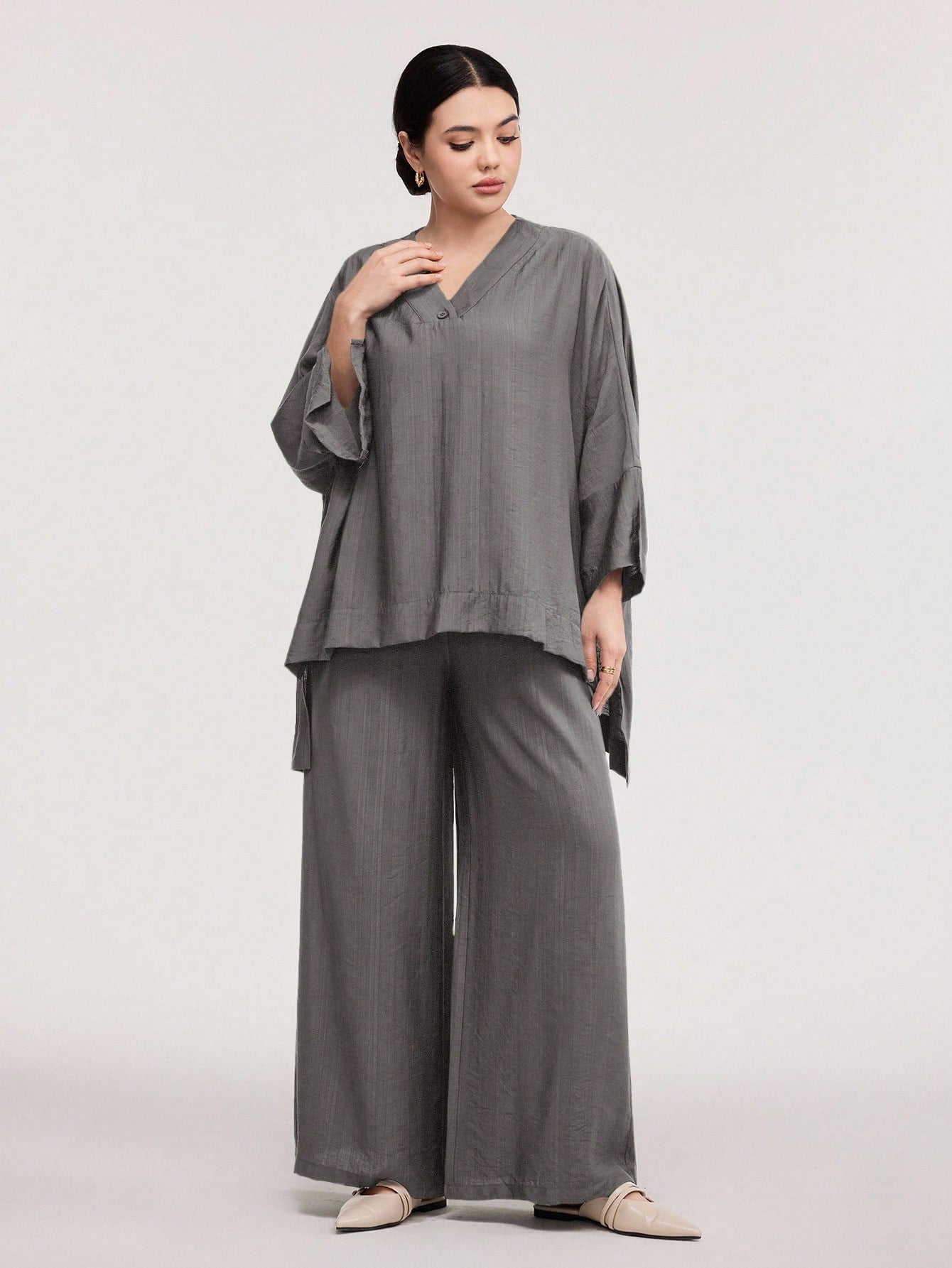 Ensemble – Haut Oversize & Pantalon